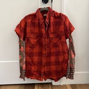 Free people, we the free flannel combo